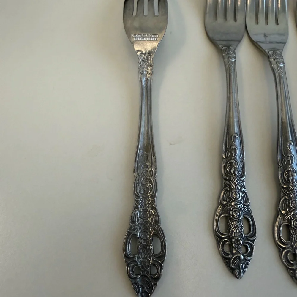 German Model Stainless Steel Appetizer Forks